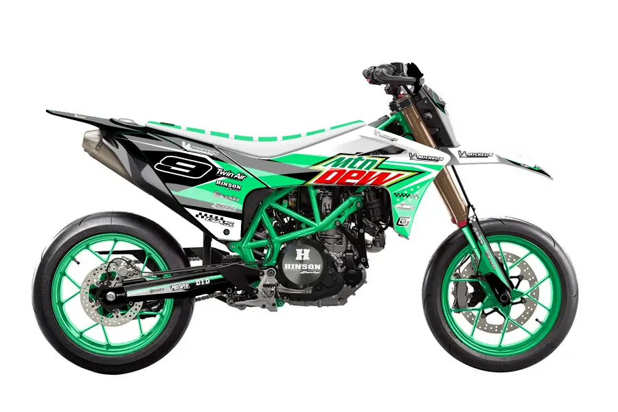 Retro MTN DEW GASGAS 700