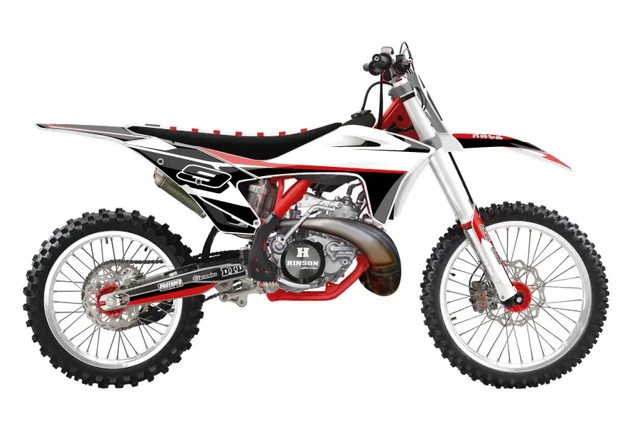 White/Black/Red MC250