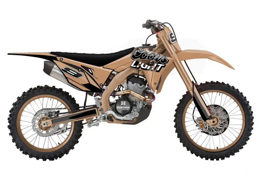 Changed coors light bike