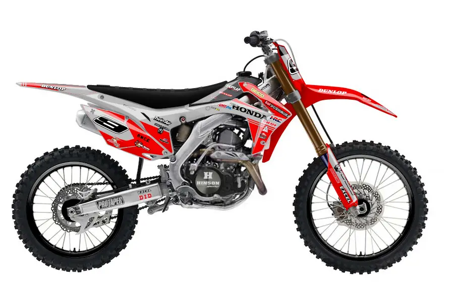 red and grey crf