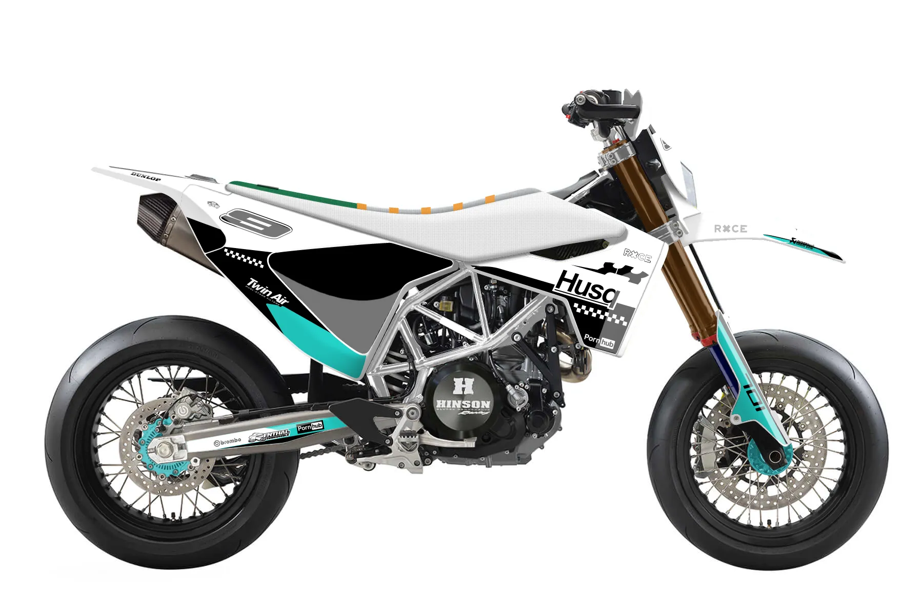 White Dekor — Сбоку