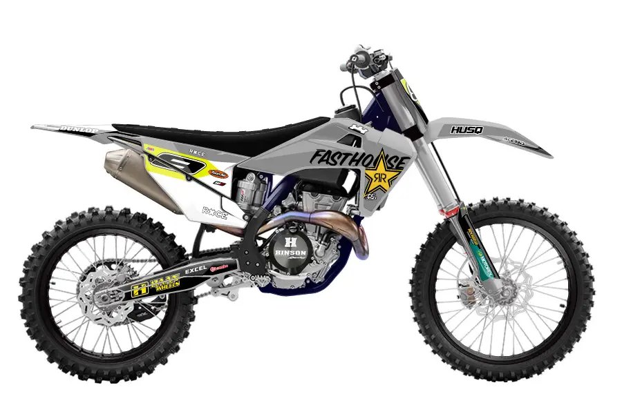 Gray rockstar/fasthouse