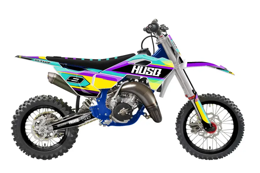 TC65 Teal/Purple/Yellow