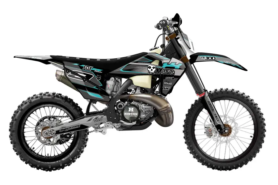 300 grey black turquoise kit