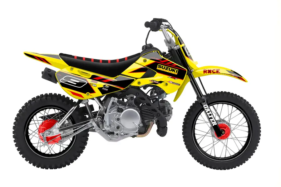 DRZ110 Yellow/Red