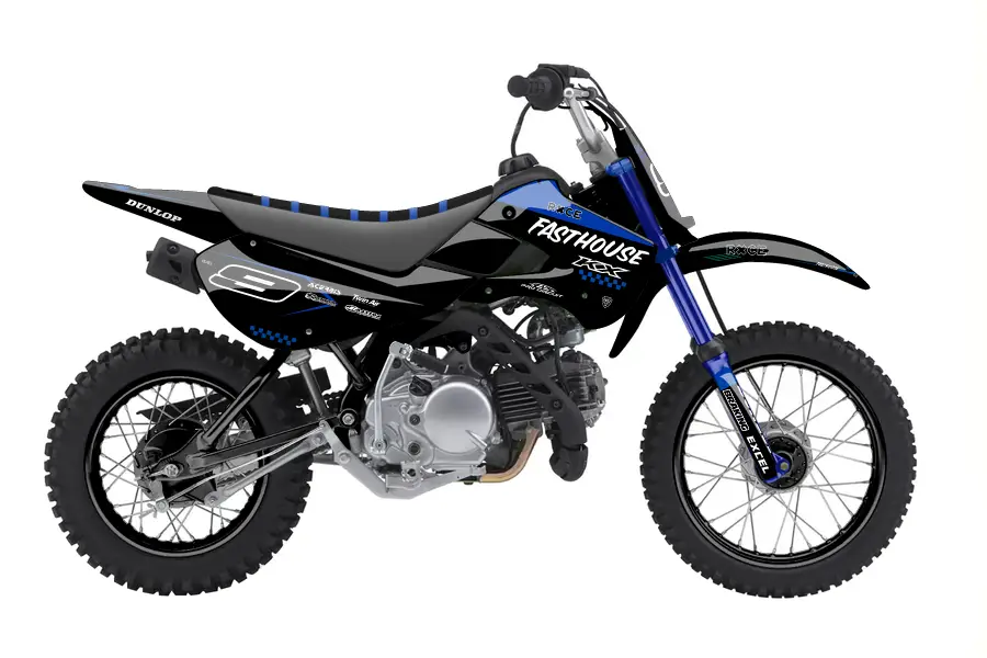 blue klx pitter