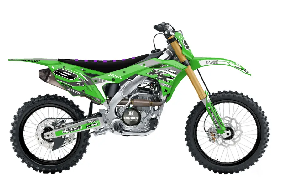 2020 kx250 basic green/black/grey