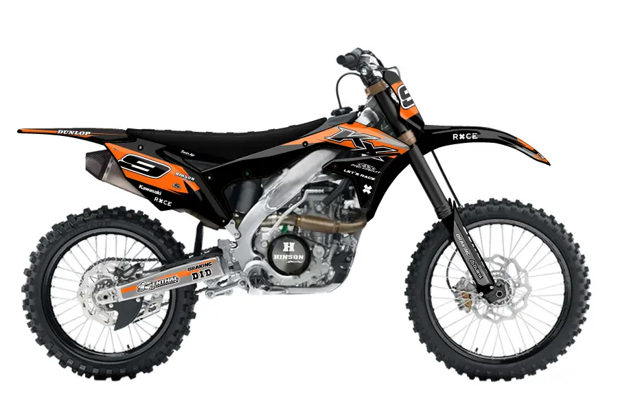 KX450 black/orange