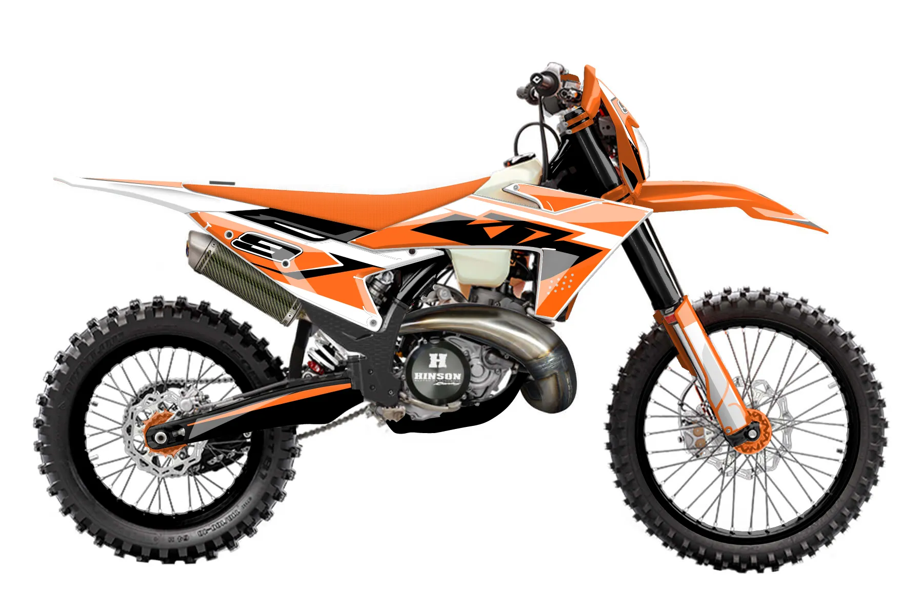 Orange/white — Сбоку