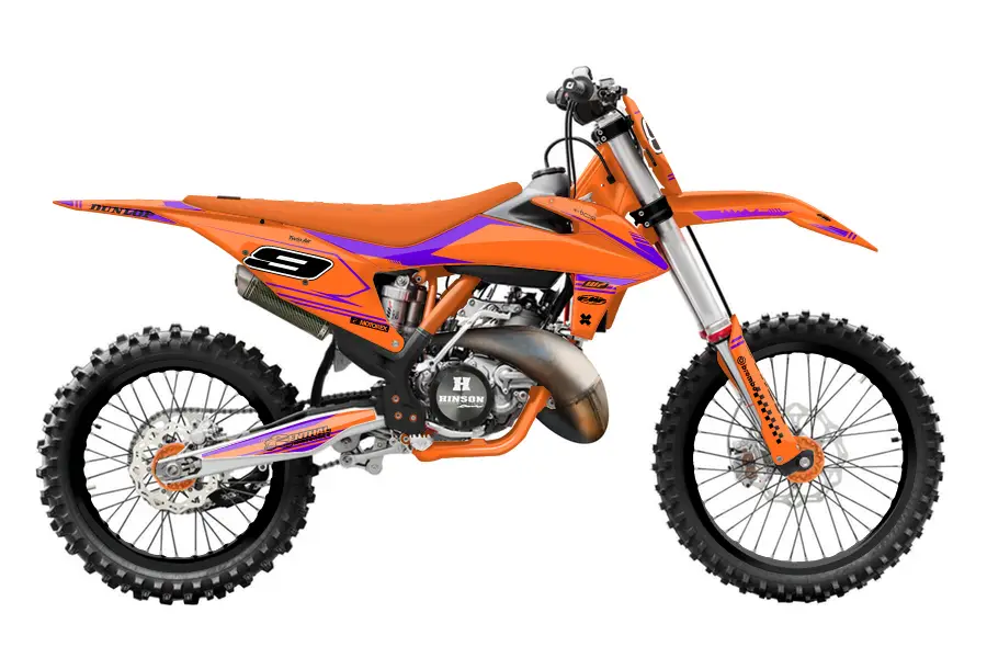 Ktm 125 purp&orange