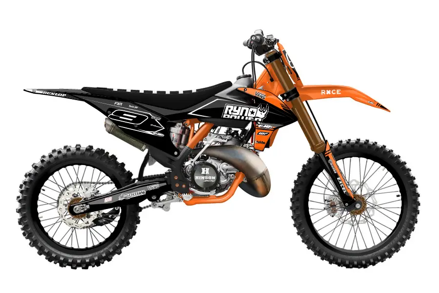 Ktm125 with orange 