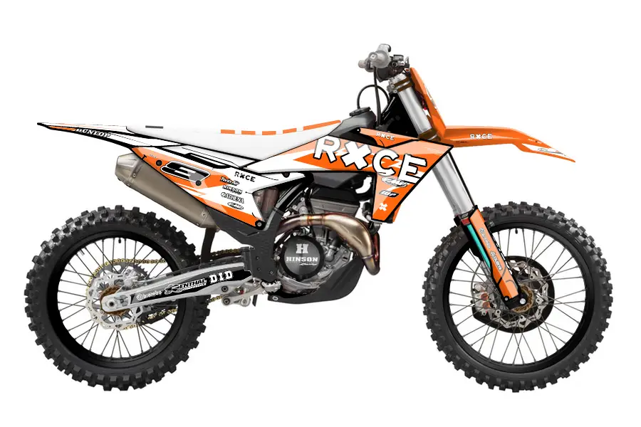 350 white and orange