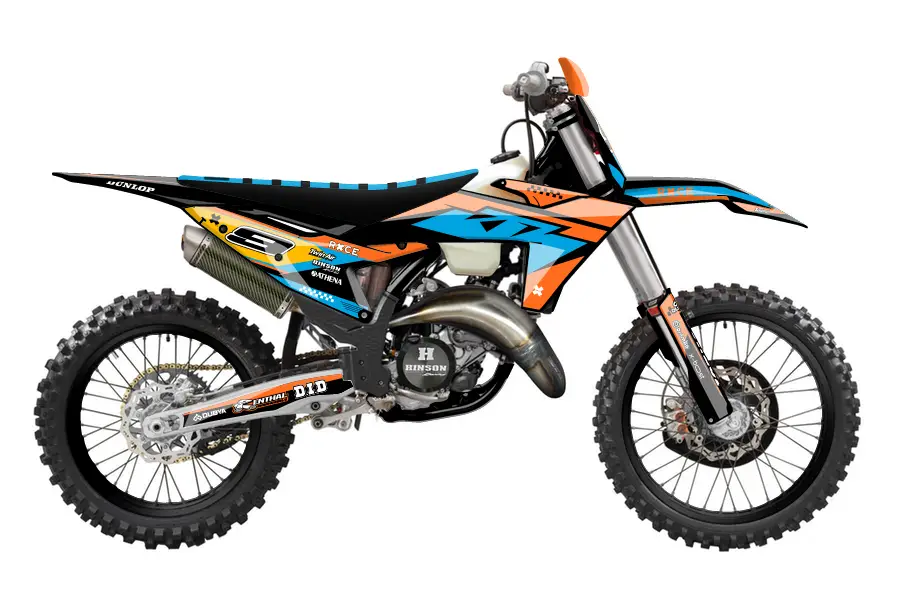 KTM 125xc Orange