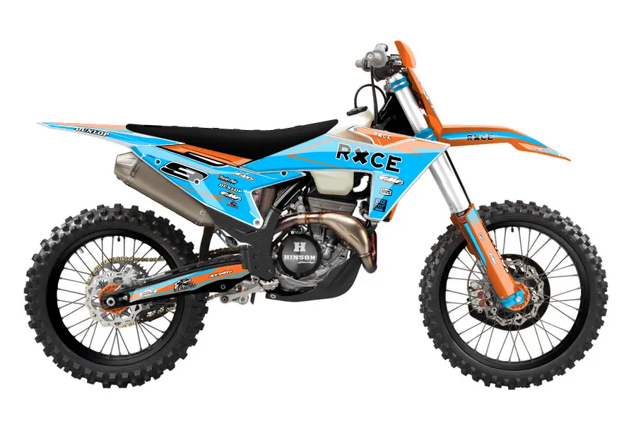 Ktm 350 xcf Blue/orange design