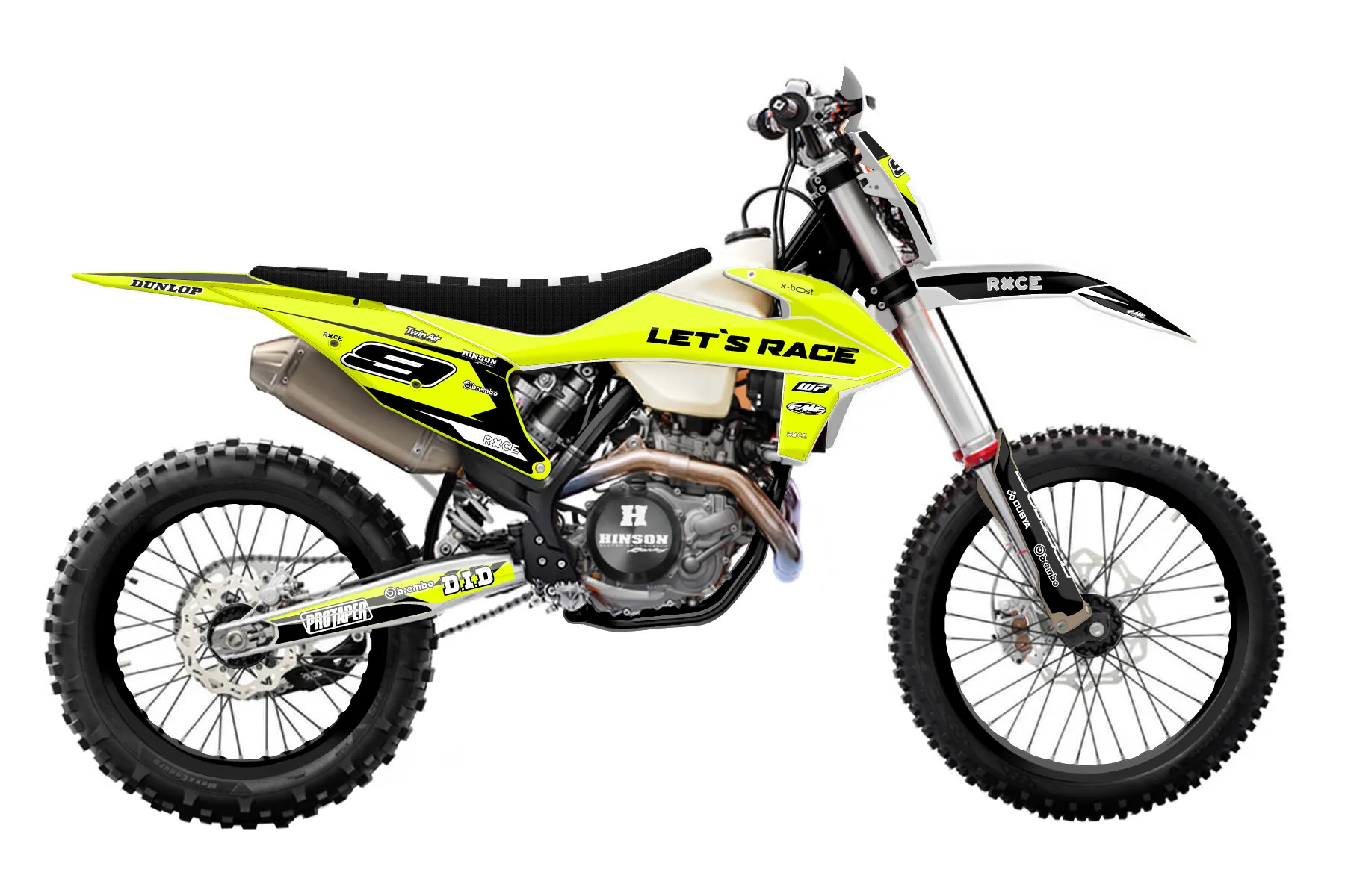 Ryder Neon — Сбоку