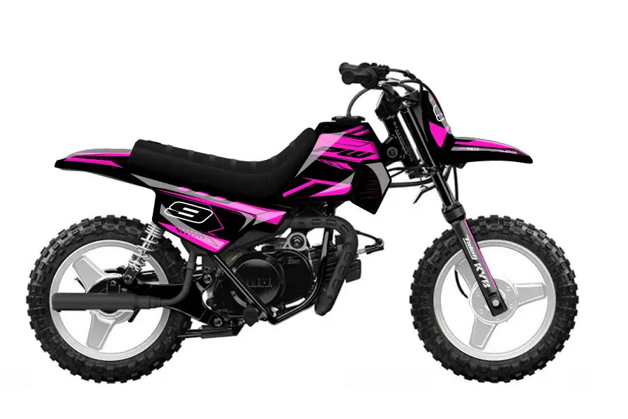 kinley pw50 pink on black