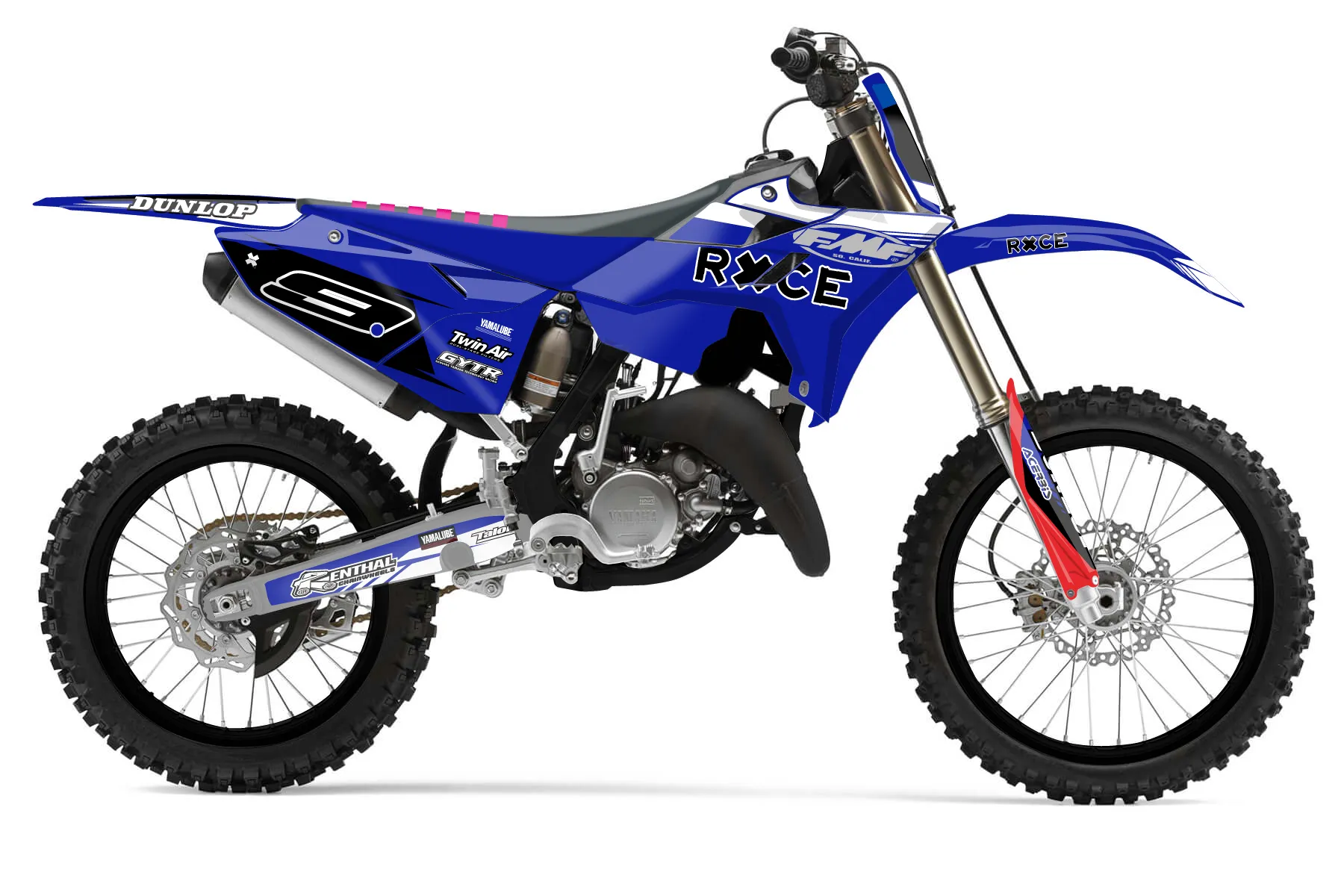 YZ 250F — Сбоку