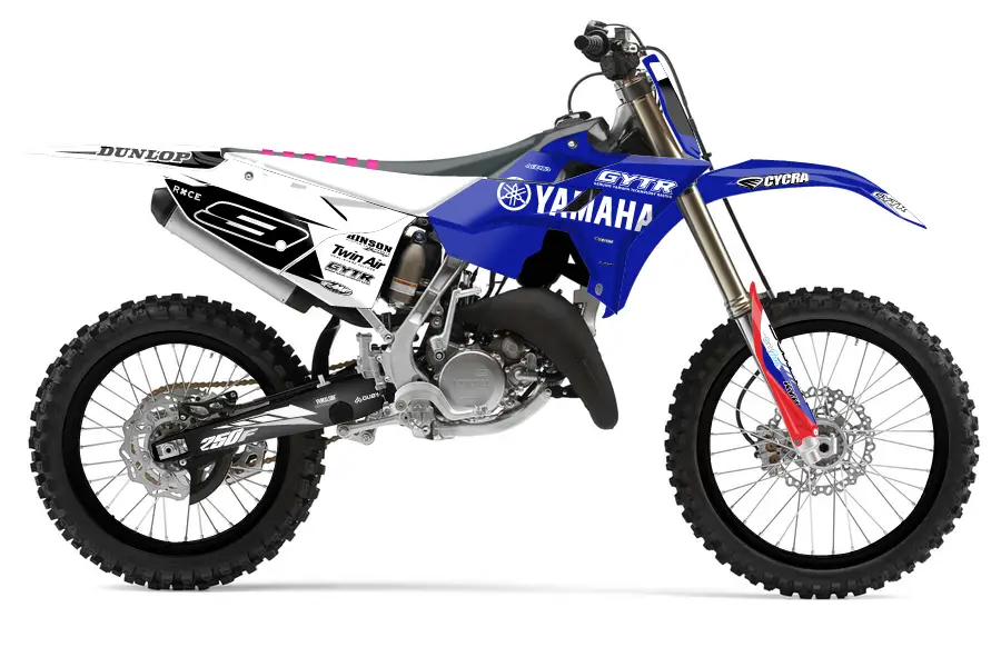 yz250f 26 white fade