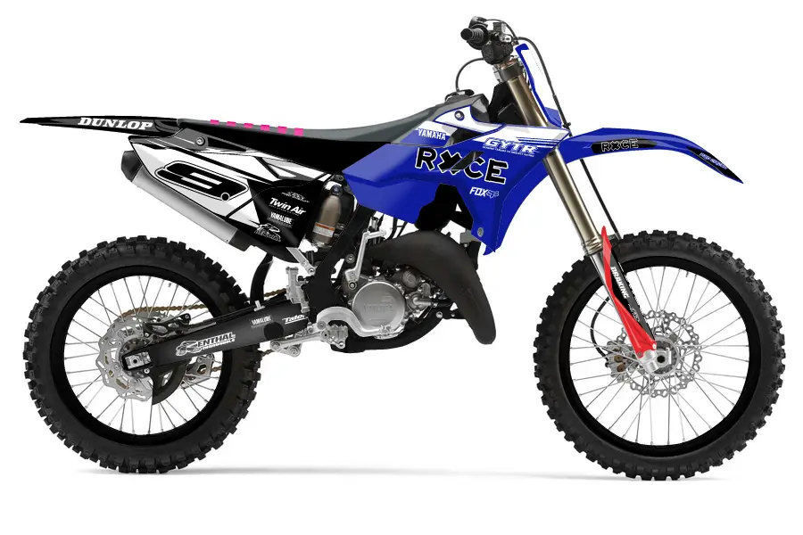yz blue leopard