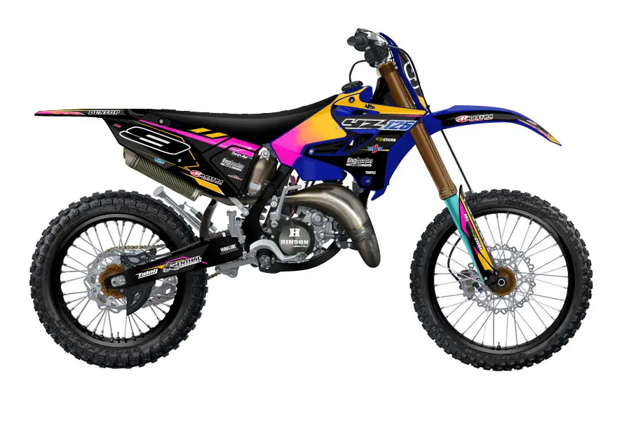2024 custom retro yz125