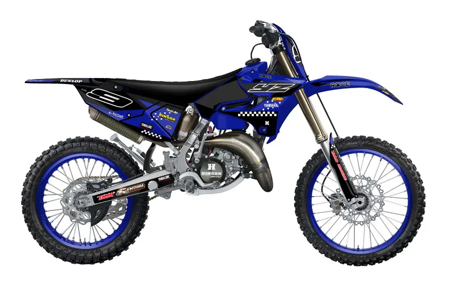 YZ125x plastics 1