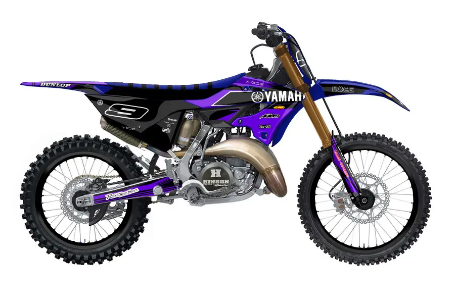 yz125 Black and Purple