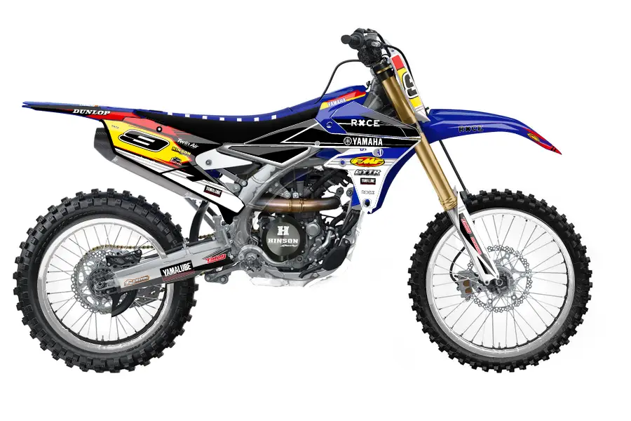 Yz250fx red-yellow-blue