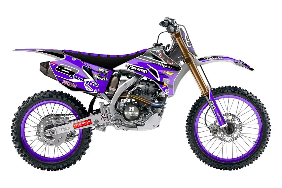 YZ450 Purple Graphic