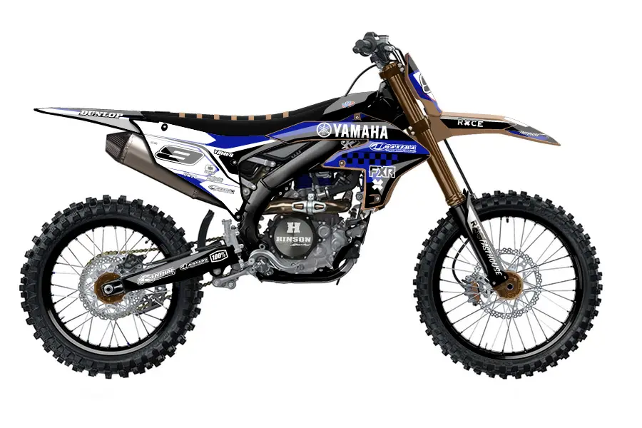 26 yz450 white fender